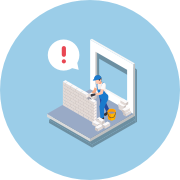 금융거래 일시 중단 아이콘